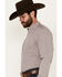 Cody James Men's Rowdy Plaid Print Long Sleeve Button-Down Western Shirt - Big, Tan, hi-res