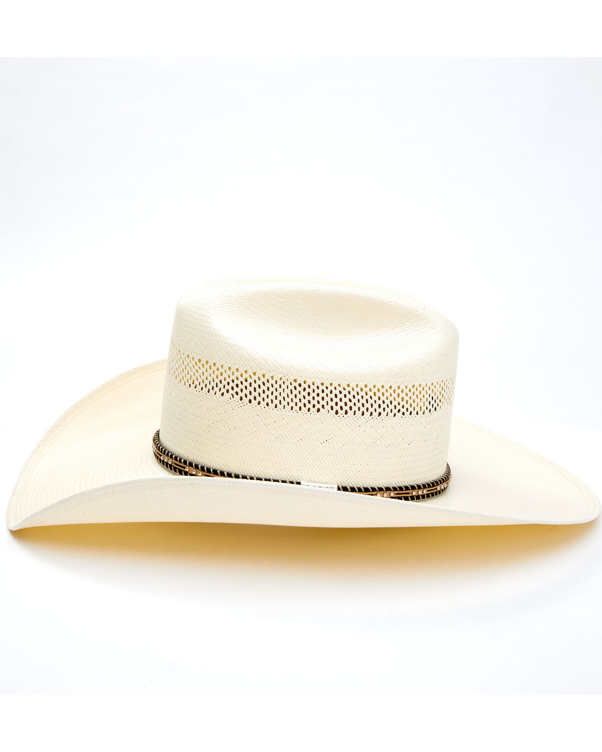 Image #2 - Resistol Natural Saddlebrook 10X Straw Cowboy Hat, Natural, hi-res