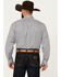 Image #4 - Cinch Men's Tencel Striped Print Long Sleeve Button-Down Shirt, White, hi-res
