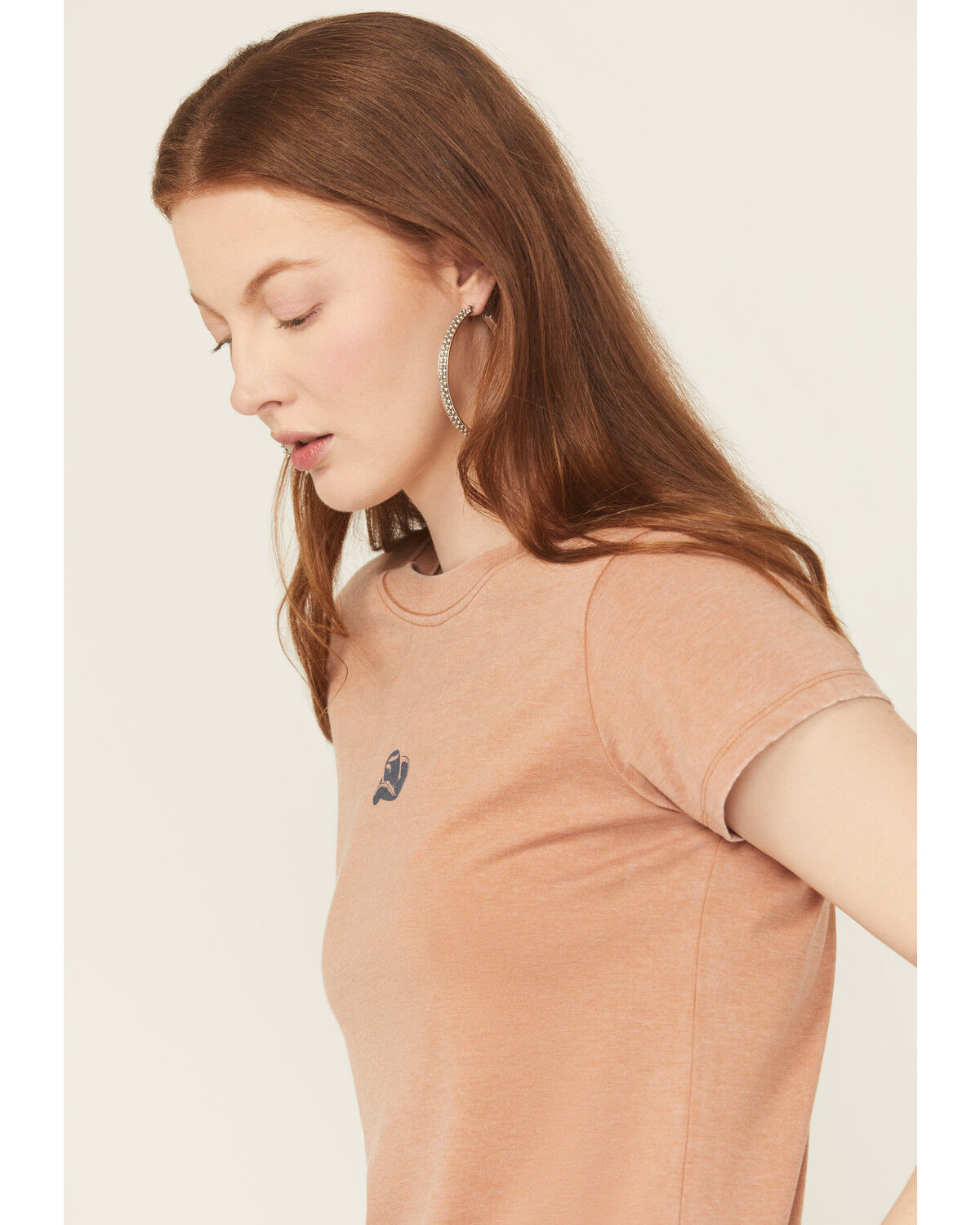 Image #3 - Idyllwind Women's Don't Be All Hat Short Sleeve Graphic Tee, Pecan, hi-res