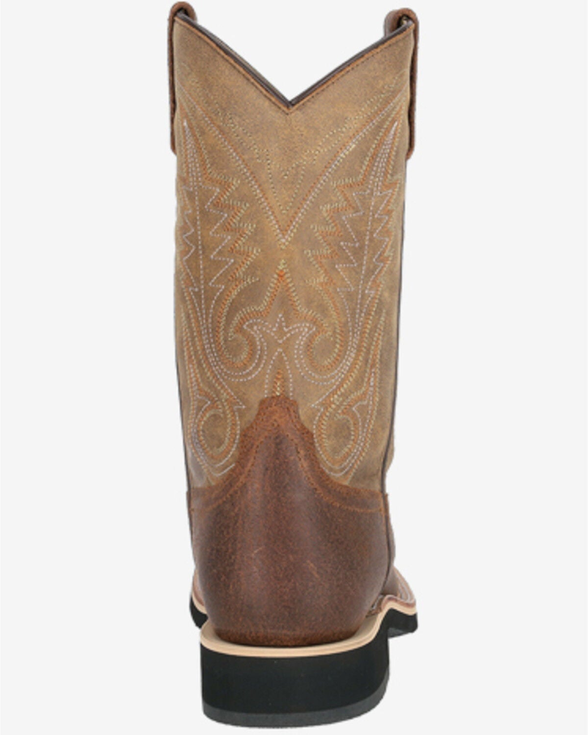 Image #4 - Smoky Mountain Men's Booneville Performance Western Boots - Broad Square Toe, Brown, hi-res