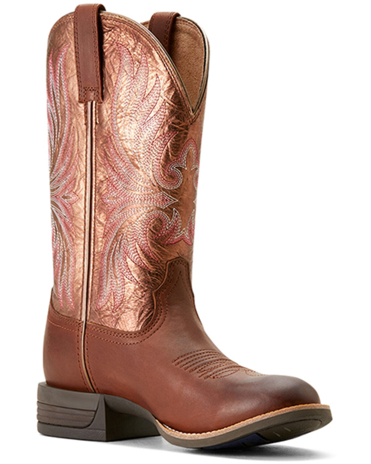 Image #1 - Ariat Women's Ranahan Performance Western Boots - Round Toe, Brown, hi-res