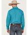 Roper Men's Classic Long Sleeve Western Shirt , Teal, hi-res