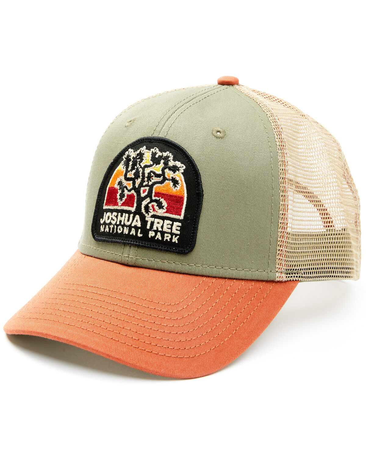 Image #1 - H3 Sportgear Men's Joshua Tree Patch Ball Cap, Grey, hi-res