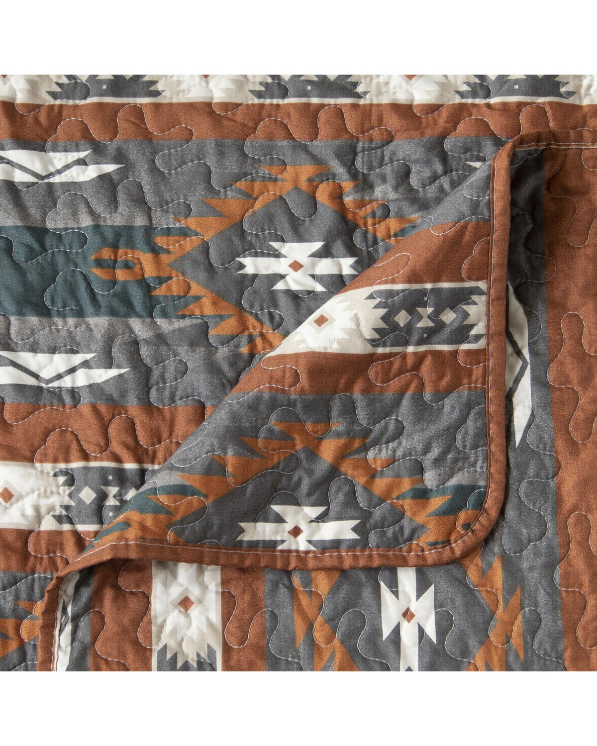 Image #4 - Carstens Home Wrangler Checotah Twin Quilt Set - 2 Piece, Multi, hi-res