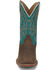 Image #4 - Justin Men's Jackpot Western Boots - Broad Square Toe, Brown, hi-res