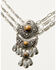 Image #2 - Shyanne Women's Monument Valley Multi-Strand Medallion Necklace, Silver, hi-res