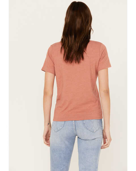 Image #4 - Wrangler Women's For the Ride Short Sleeve Graphic Tee, Rust Copper, hi-res