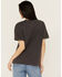 Image #4 - Blended Women's Cowboy Embroidered Graphic T-Shirt , Black, hi-res