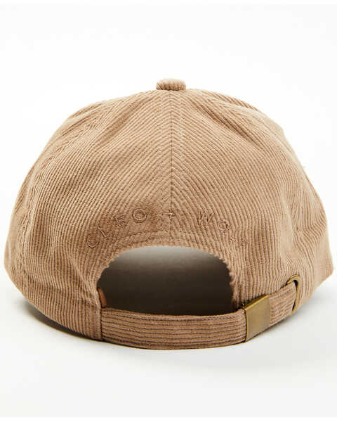 Image #3 - Cleo + Wolf Women's Solid Corduroy Ball Cap, Taupe, hi-res