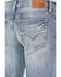 Image #4 - Moonshine Spirit Men's Decker Slim Straight Stretch Denim Jeans, Light Medium Wash, hi-res