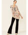Image #2 - Johnny Was Women's Alabaster Cordelia Short Hoodie Jacket, Cream, hi-res