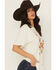 Image #2 - Ariat Women's Aces Short Sleeve Graphic Tee, Cream, hi-res