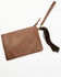 Image #3 - Shyanne Women's Tegan Seed Beaded Cowhide Wristlet Clutch, Brown, hi-res