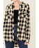 Image #2 - Stetson Women's Buffalo Plaid Print Long Sleeve Pearl Snap Shirt, White, hi-res