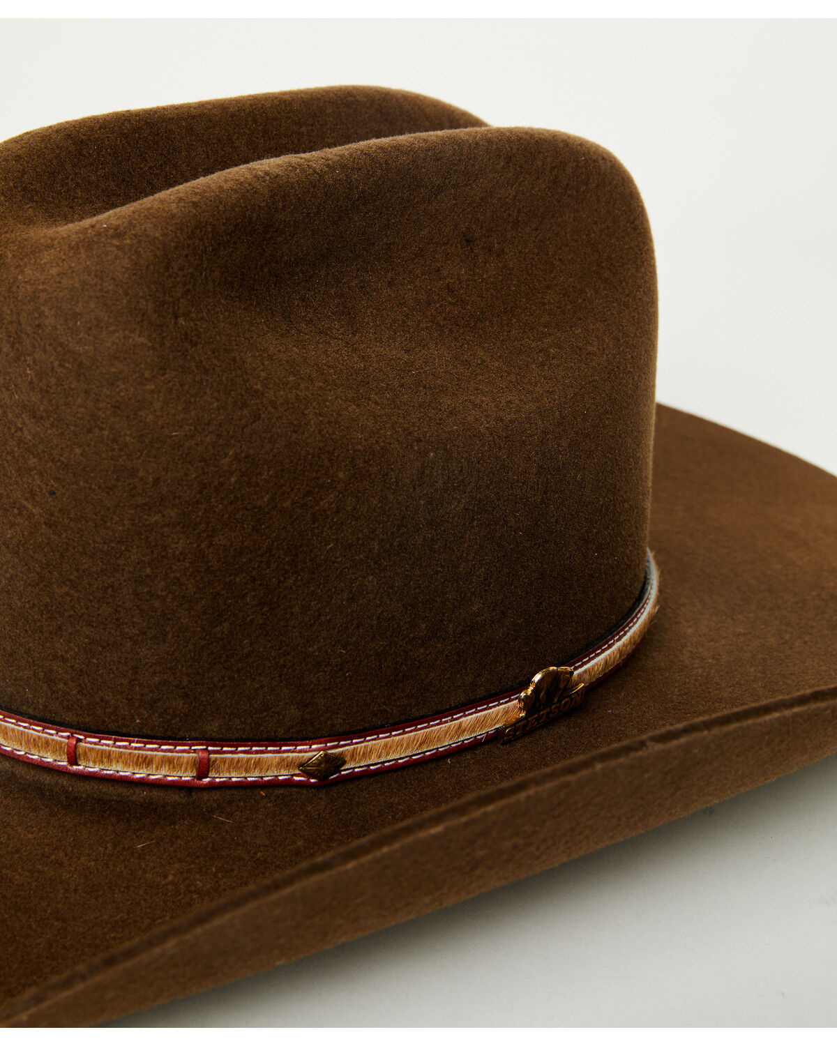 Image #3 - Stetson Powder River 4X Felt Cowboy Hat, Mink, hi-res