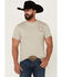 Image #2 - Cowboy Hardware Men's Cowboy To The Core Short Sleeve Graphic T-Shirt, Sand, hi-res