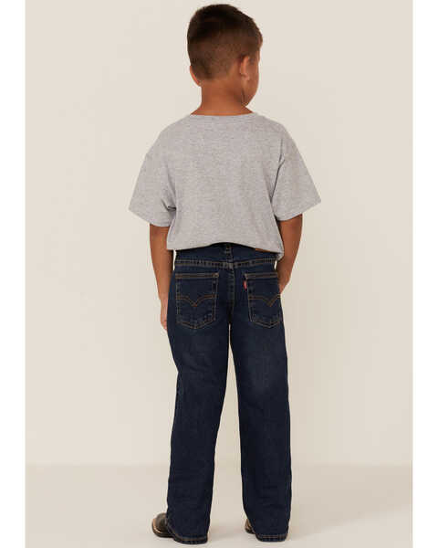 Image #4 - Levi's Boys' Authentic Medium Wash Straight Jeans , , hi-res