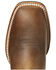 Image #4 - Ariat Men's VentTEK Western Performance Boots - Broad Square Toe, Brown, hi-res