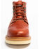 Image #4 - Hawx Men's 6" Grade Work Boots - Round Toe, Red, hi-res