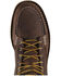 Image #4 - Danner Men's 6" Bull Run Moc Waterproof Work Boots - Soft Toe, Brown, hi-res
