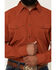 Image #3 - RANK 45&reg; Men's Rodeo Tech 2.0 Remming Solid Long Sleeve Stretch Performance Shirt, Rust Copper, hi-res