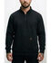 Image #1 - Forge Workwear Men's FR 1/4 Zip Work Pullover Sweater, Black, hi-res