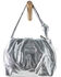 Image #1 - Free People Women's Viva La Vegan Clutch, Silver, hi-res