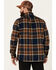 Browning Men's Hunter Plaid Long Sleeve Button Down Brawny Heavyweight Flannel Shirt , Navy, hi-res