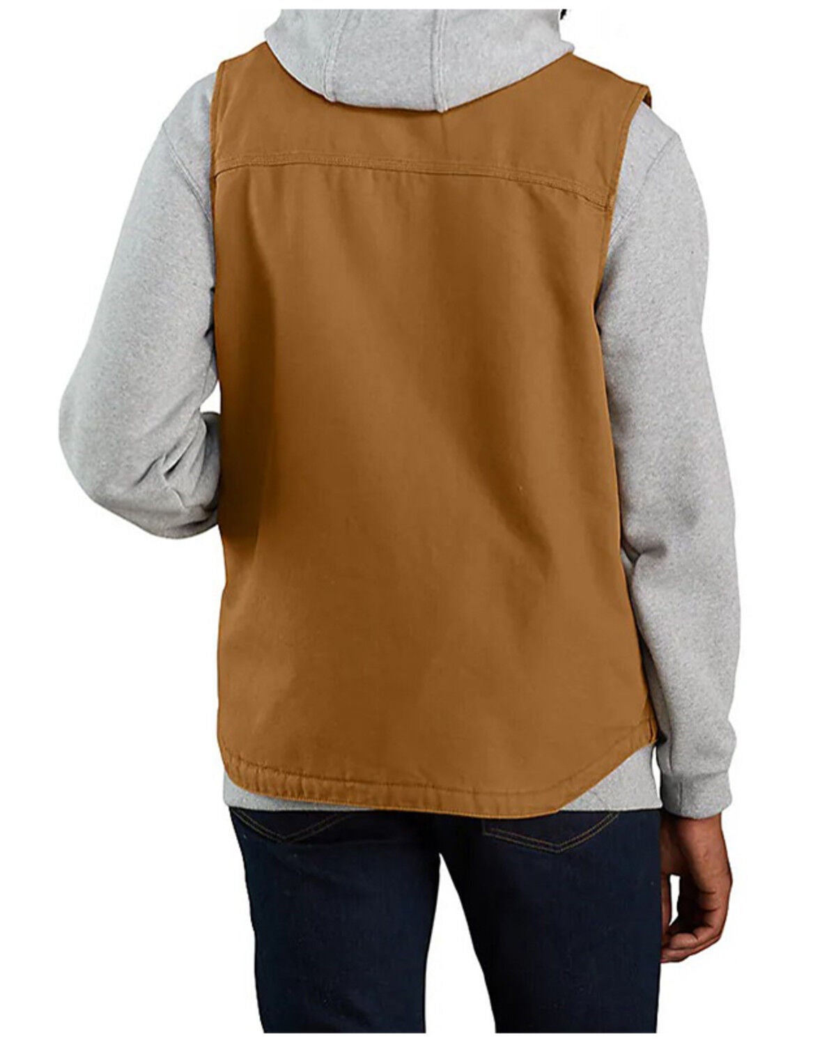 carhartt vest sherpa lined mens