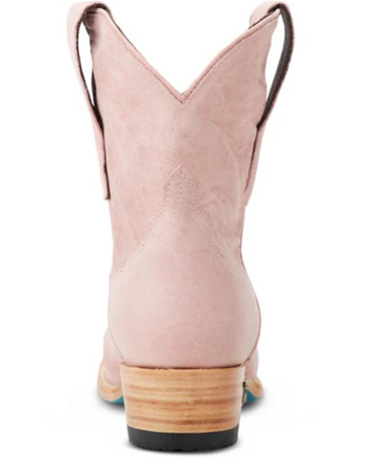 Image #5 - Lane Women's Emma Jane Western Booties - Snip Toe, Blush, hi-res