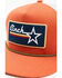 Image #2 - Cinch Men's Logo Patch Ball Cap, Orange, hi-res