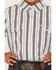Image #3 - Ferrell Boys' Jake Tek Striped Print Short Sleeve Snap Performance Western Shirt, White, hi-res
