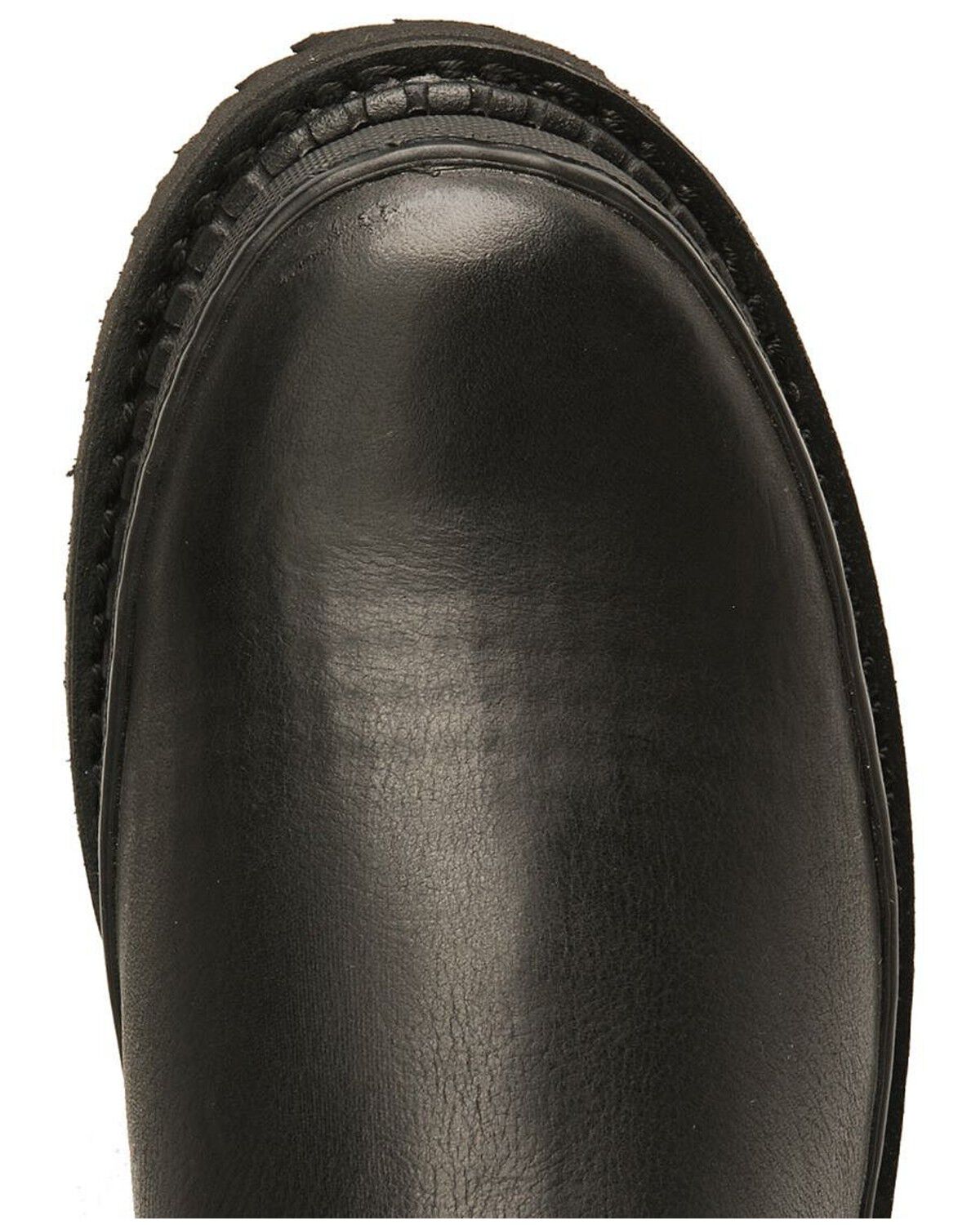 Image #6 - Georgia Boot Men's Georgia Giant Romeo Slip-On Work Shoes, Black, hi-res