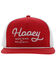 Image #3 - Hooey Men's OG Mesh Trucker Cap, Red, hi-res