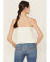 Image #5 - Idyllwind Women's Studded Fringe Faux Suede Tank Top, Ivory, hi-res
