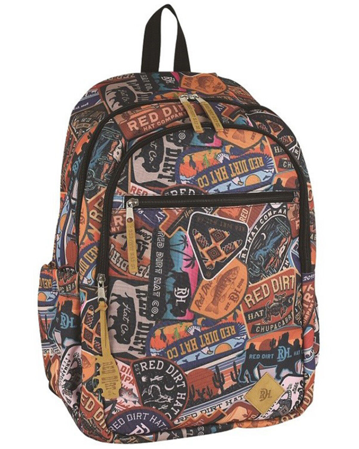 Image #1 - Red Dirt Hat Men's Patch Smash Backpack, Multi, hi-res