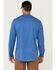 Image #4 - Hawx Men's Logo Long Sleeve Graphic Work T-Shirt, Bright Blue, hi-res