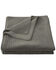 HiEnd Accents Gray Stonewashed Cotton & Velvet 3-Piece King Quilt Set , Grey, hi-res