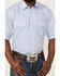 Image #3 - Resistol Men's Destin All-Over Print Short Sleeve Pearl Snap Western Shirt , Blue, hi-res