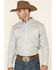 Cody James Men's Hemlock Medallion Print Long Sleeve Western Shirt , Grey, hi-res