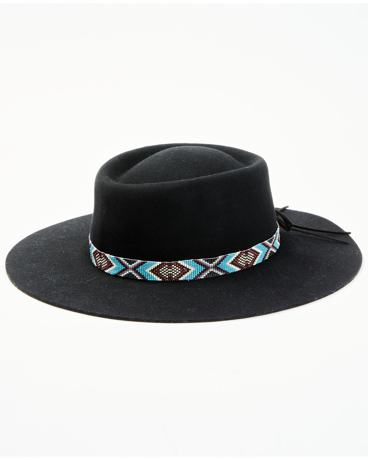 Image #1 - Idyllwind Women's Draw The Line Felt Western Fashion Hat, Black, hi-res