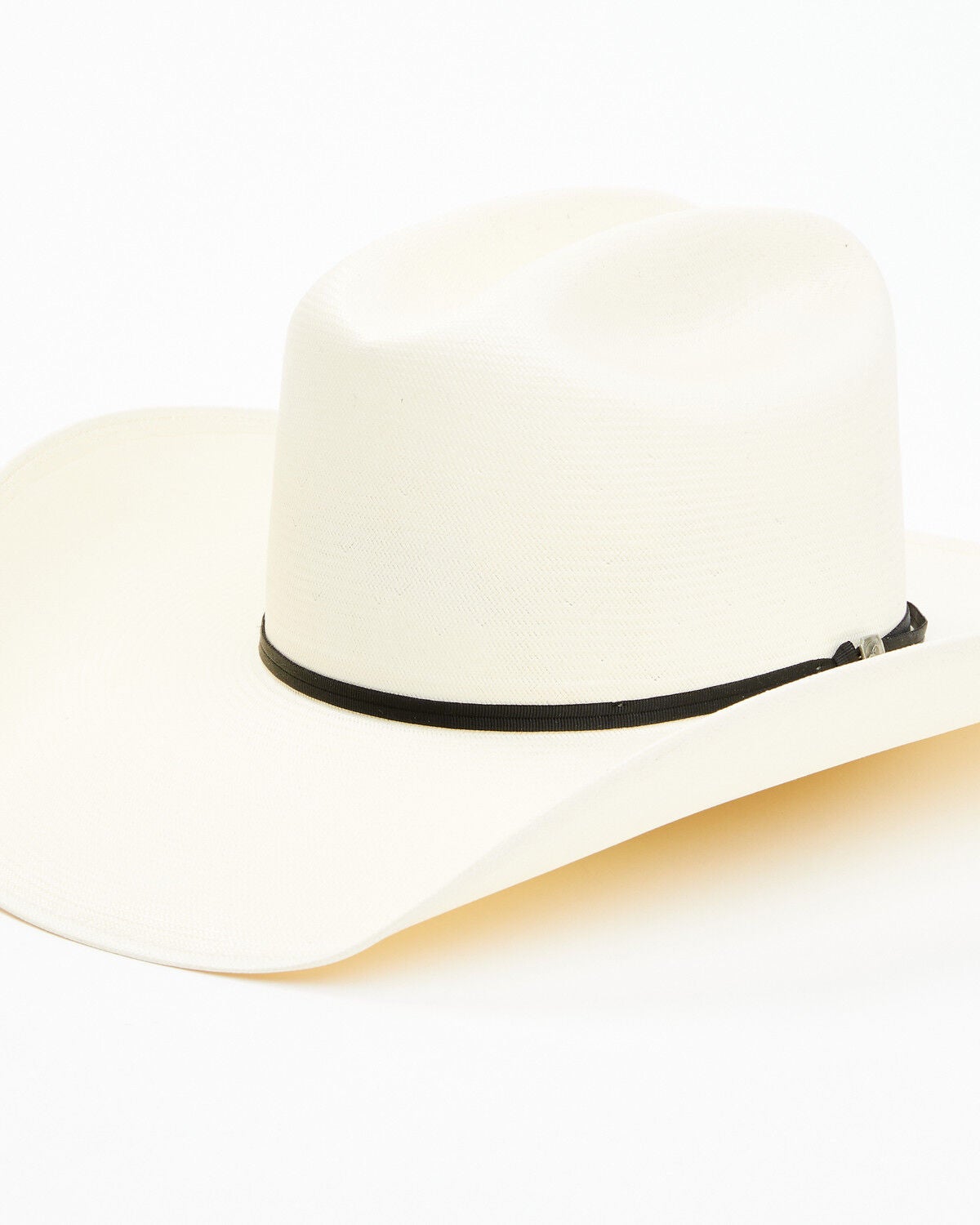 Chapeau De Cowboy Paille Resistol Stockman, Taille 7 3/8 LO, Couleur Naturel