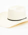 Resistol Men's 1000X Straw Western Hat, Natural, hi-res