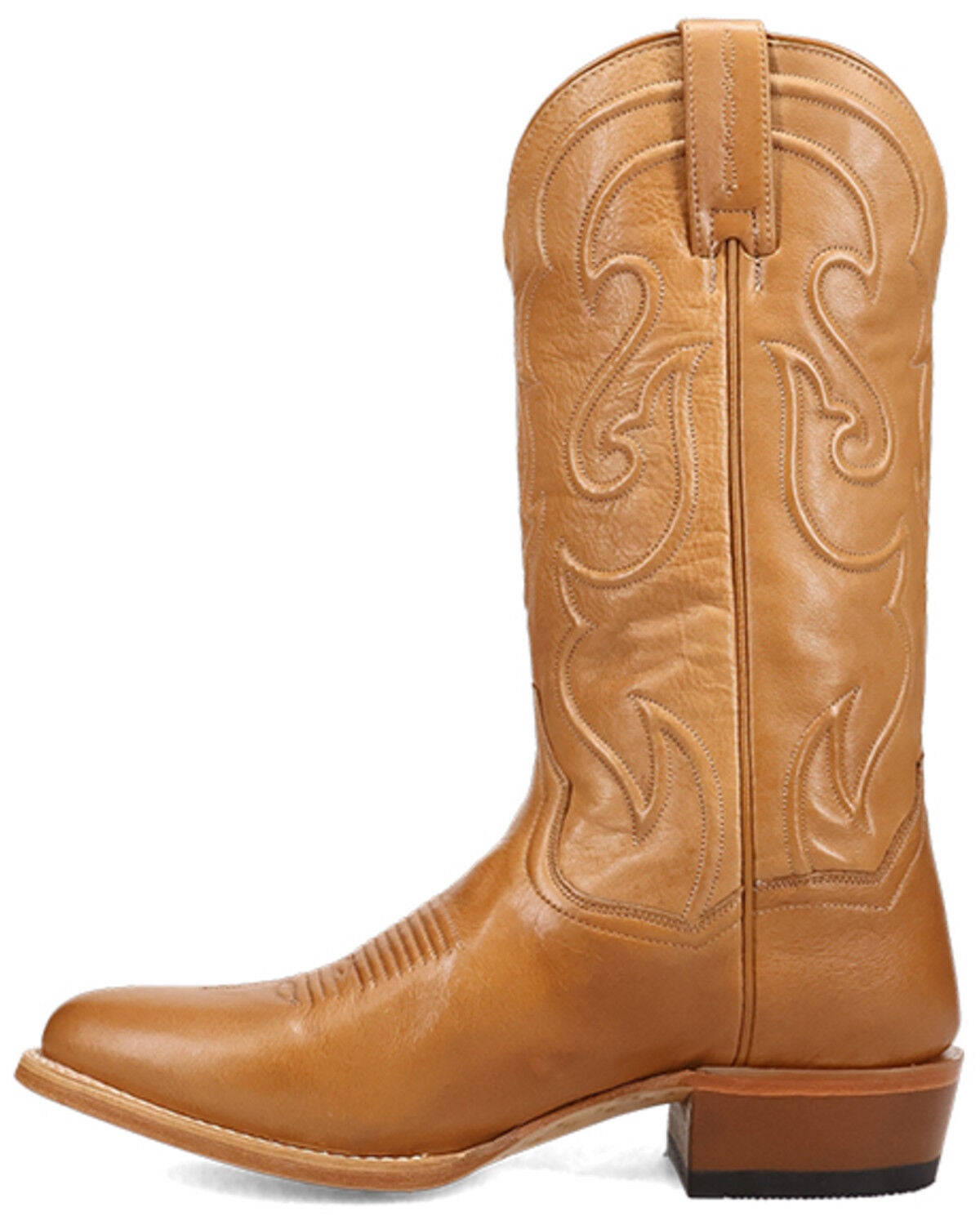 Image #3 - Dan Post Men's Rio Grande Tall Western Boots - Round Toe, Camel, hi-res