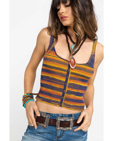 Image #4 - Shyanne Women's Cropped Sweater Tank Top , , hi-res