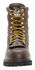 Image #4 - Georgia Boot Men's Waterproof Low Heel Logger Work Boots - Soft Toe, Chocolate, hi-res