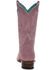 Image #4 - Corral Girls' Suede Western Boots - Square Toe, Lavender, hi-res
