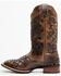 Image #3 - Laredo Women's Margo Western Boots - Broad Square Toe, Dark Brown, hi-res