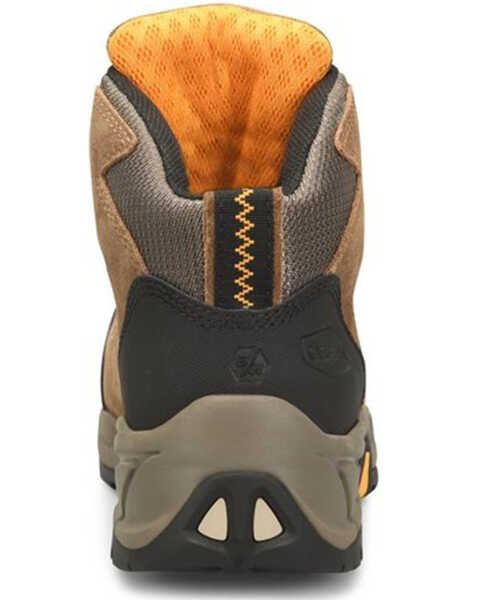Image #4 - Carolina Men's Aerogrip Hiking Boots - Steel Toe, Brown, hi-res